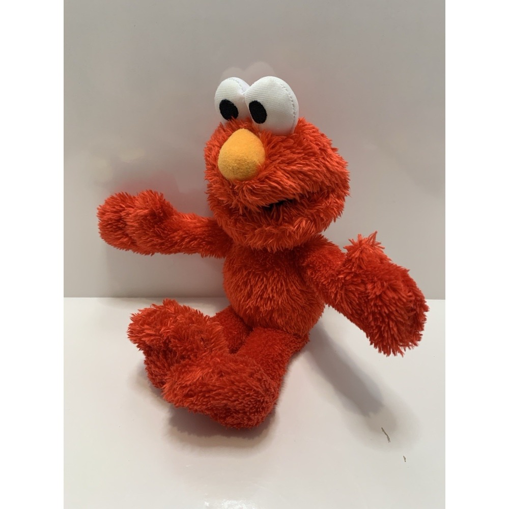 Sesame Street Best Friends Cookie Monster & Elmo Plush Stuffed Toys Hasbro 2013 - Picture 11 of 16